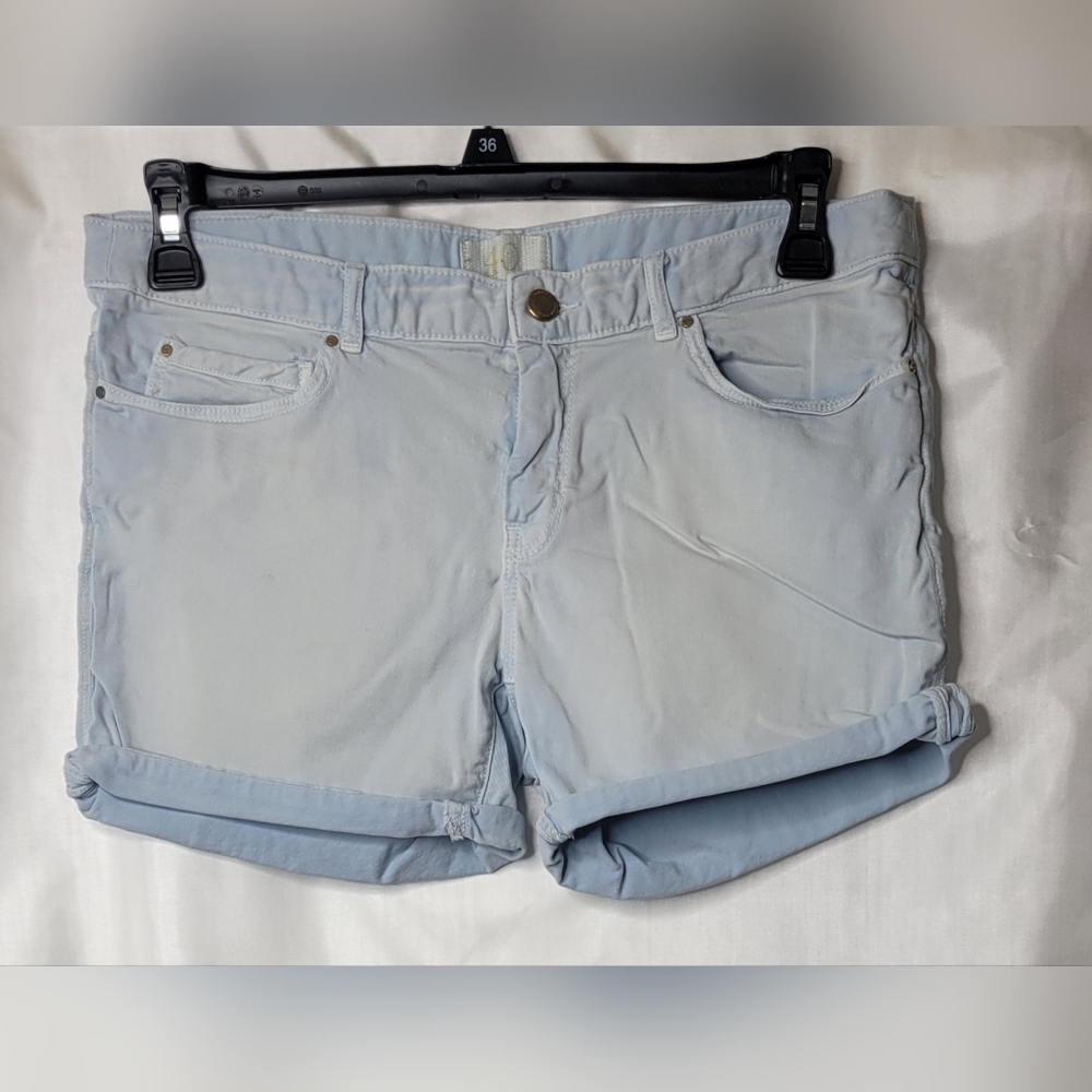 Zara denim shorts, light blue